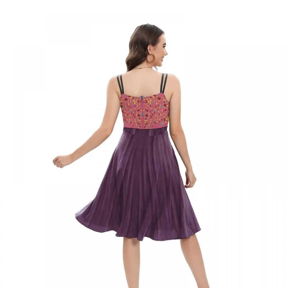 VIP FASHION Hocus Pocus Witch Dress for Women Winifred Sanderson Mary Sarah Sister Cosplay Costume Adult Halloween Classic Dress