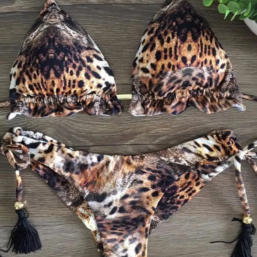 RUOTONGSEPT Bikini Women's Swimsuit 2022 New Swimwear Female Sexy Bikinis Set Push up Swimming for Bathing Suit Women Swimsuits 5210