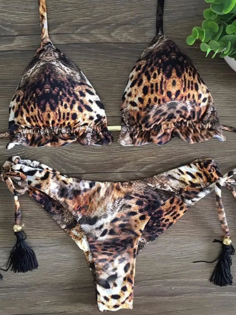 RUOTONGSEPT Bikini Women's Swimsuit 2022 New Swimwear Female Sexy Bikinis Set Push up Swimming for Bathing Suit Women Swimsuits 5210