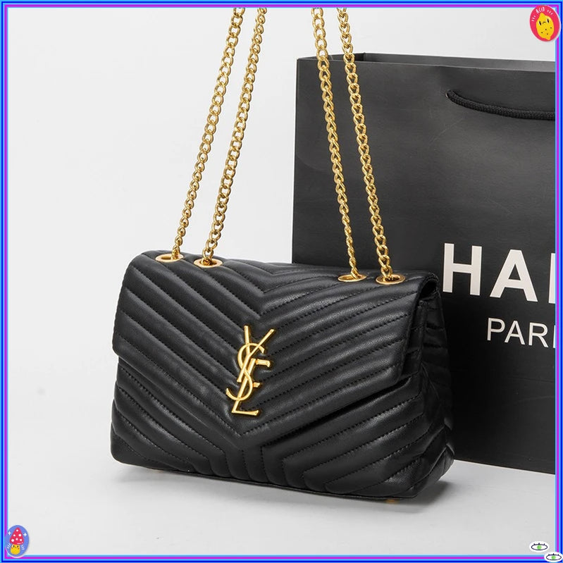 Women's bag 2025 wear women's bag chain bag classic versatile fashion messenger shoulder handbag tide