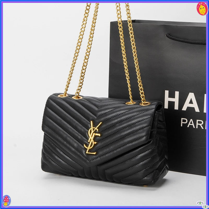 Women's bag 2025 wear women's bag chain bag classic versatile fashion messenger shoulder handbag tide