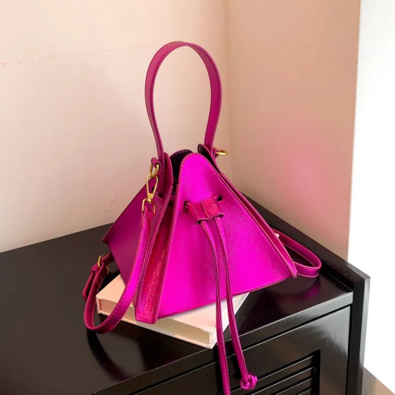 Patent Leather Handbags for Women New Personality Fashion Crossbody Bag Luxury Party Trend Woman Shoulder Bag