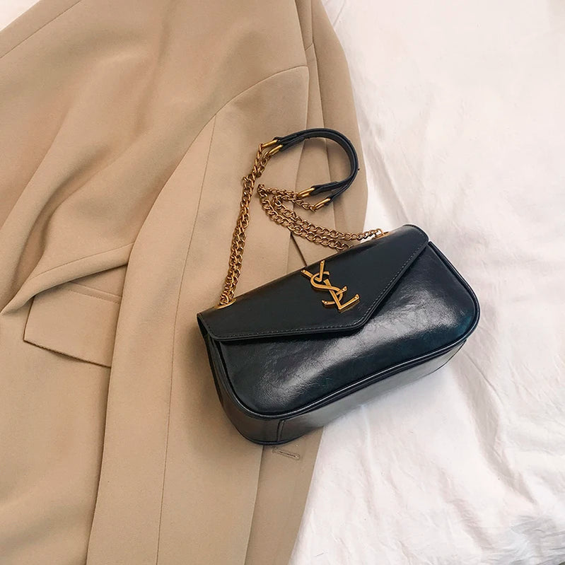 Elegant Classic Women's Tote Bag Leather Crossbody Shoulder Messenger Handbag For Ladies By Famous Luxury Brand