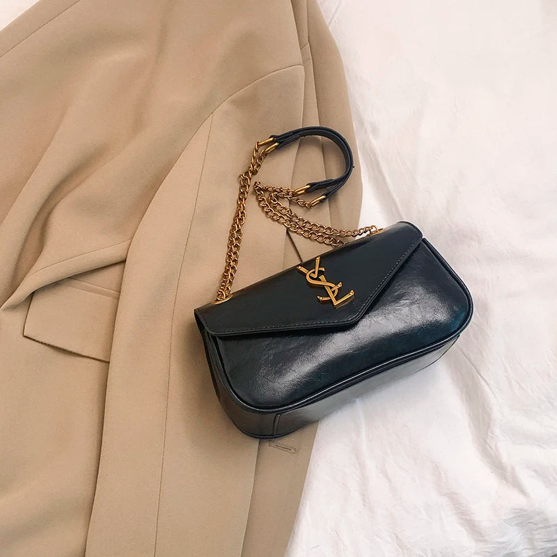 Elegant Classic Women's Tote Bag Leather Crossbody Shoulder Messenger Handbag For Ladies By Famous Luxury Brand