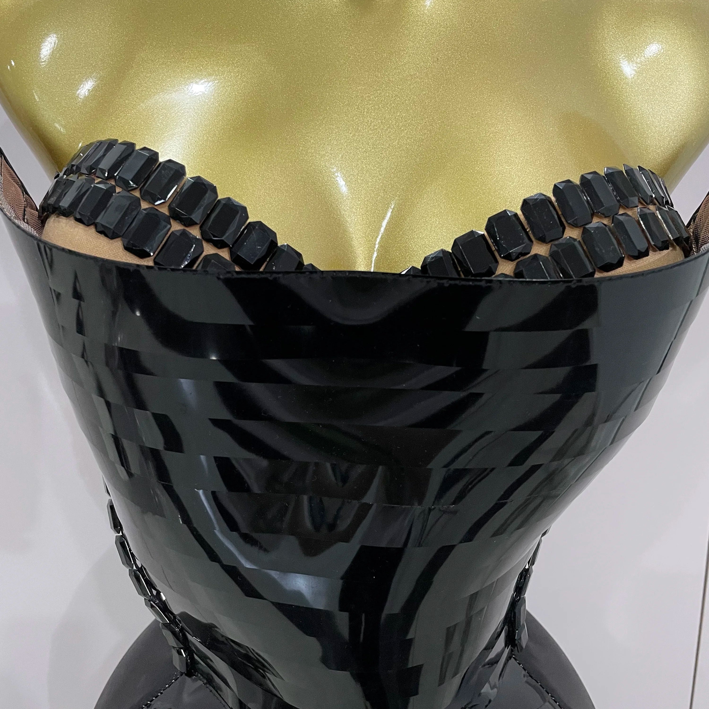 High Quality Black Shiny Sequin Sexy Chest Wrapped Dress 2025 New  Women Fashion Eveing Celebrate Birthday Party Stage Costume