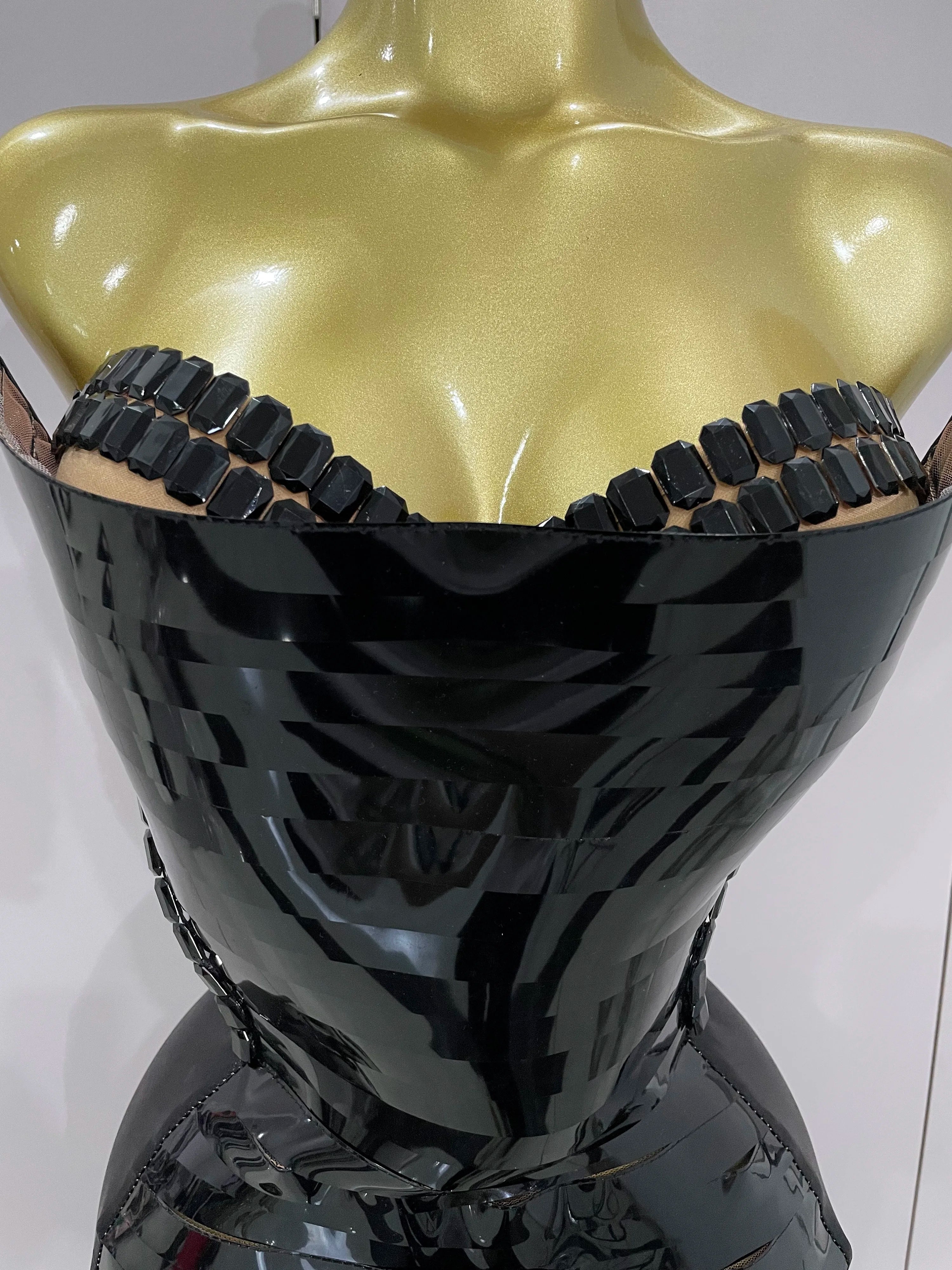 High Quality Black Shiny Sequin Sexy Chest Wrapped Dress 2025 New  Women Fashion Eveing Celebrate Birthday Party Stage Costume