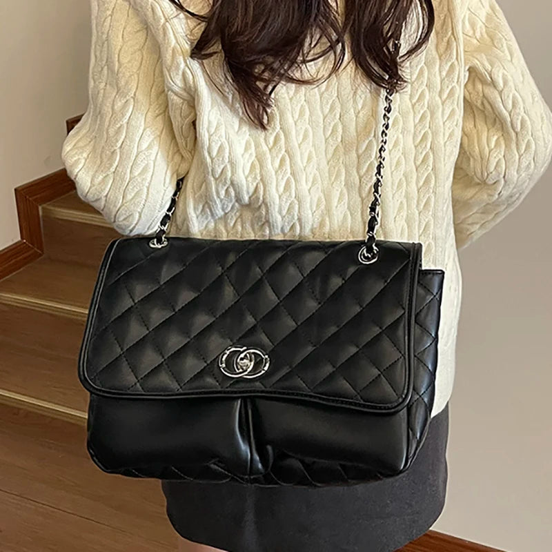 Retro Suede Leather Shoulder Bags for Women 2025 New Winter Underarm Bag Single Shoulder Crossbody Bag Fashion Handheld Bag