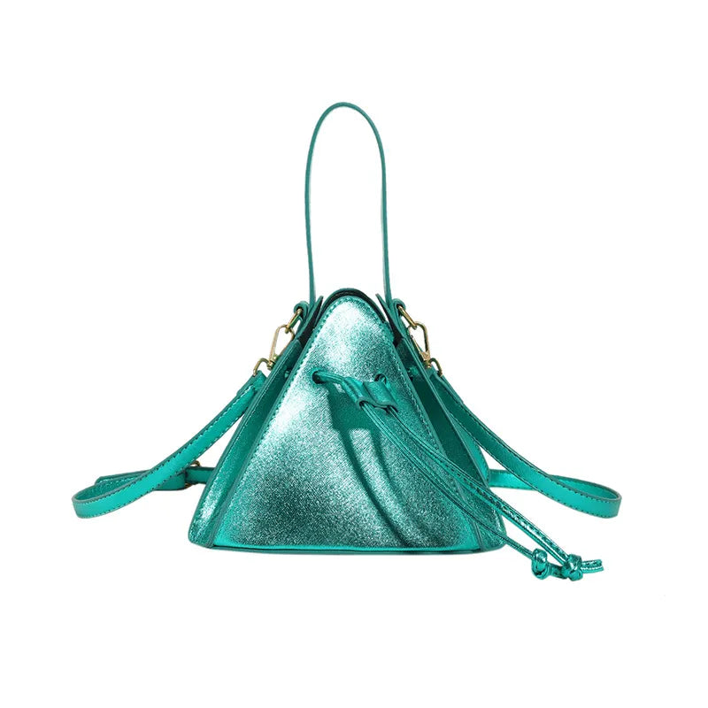 Patent Leather Handbags for Women New Personality Fashion Crossbody Bag Luxury Party Trend Woman Shoulder Bag green Mini(Max Length<20cm)