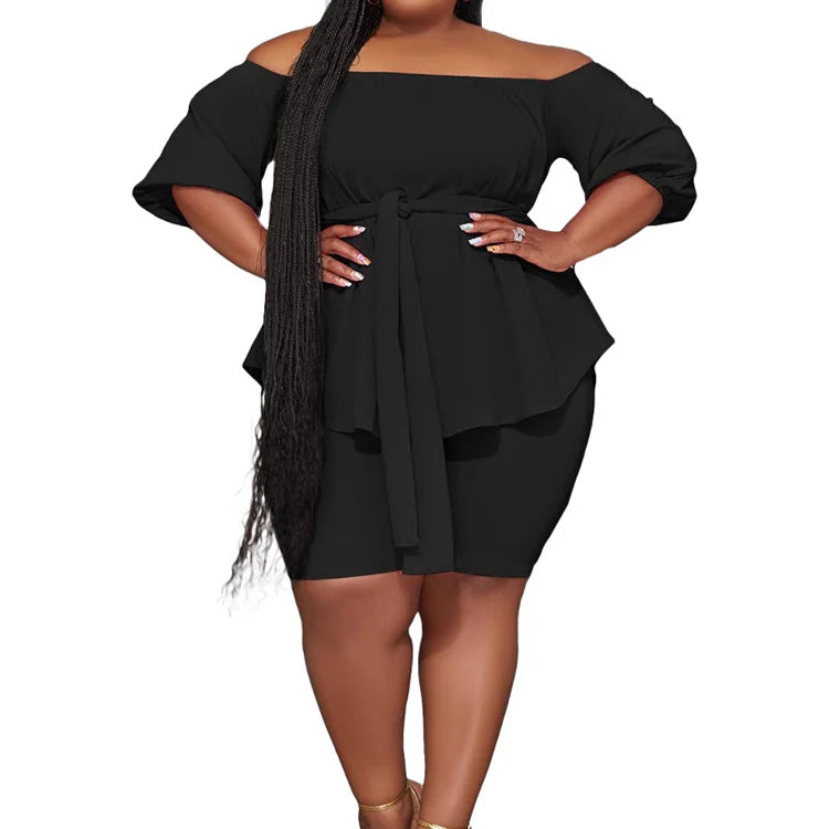 Wmstar Plus Size New In Matching Sets Two Piece Sets Women Loose Top Shorts Tracksuit Casual Summer Wholesale Dropshipping 2023