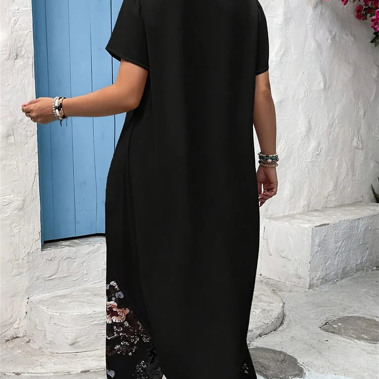 Wmstar Plus Size Two Piece Sets Women Wholesale Long Top and Print Wide Leg Summer Matching Suit Fashion Street Wear 2025