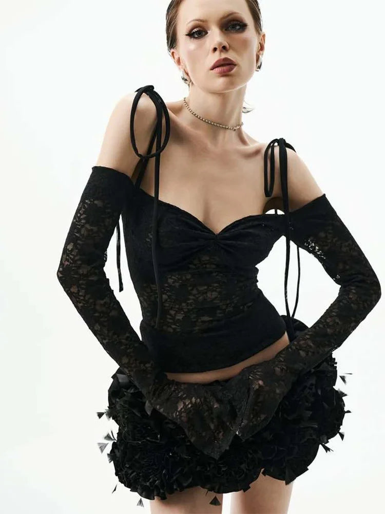 Summer Women Sexy Lace Off the Shoulder Full Florlas Bodycon Mini Dress Nightclub Party Celebrate Bar Singer Wear