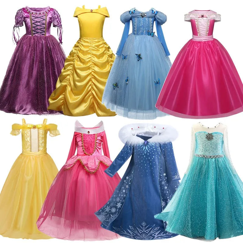 Encanto Children Costume for Kids Girl 4 8 10 år Cosplay Clothes Party Dress Princess Dresses For Girls 2 Birthday Dress Up