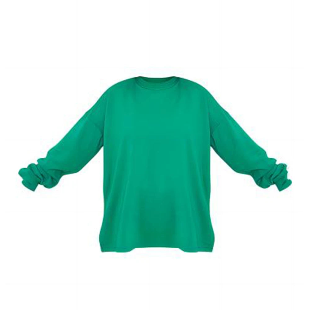 Women's Plus Size Casual Sport Matching Set Cargo Pant and Long Hooded Round Neck Two Piece Set Solid Leisure Loose Outfit Set