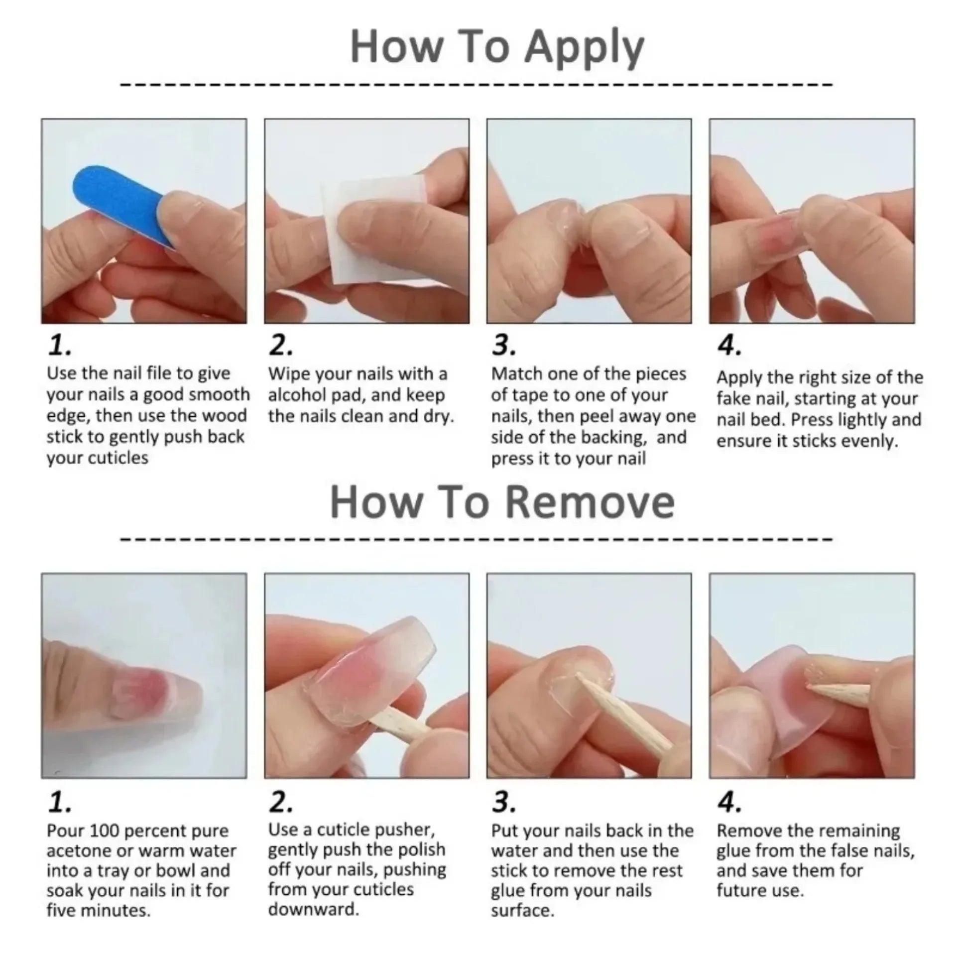 10Pcs Blue Short Square Head Handmade Fake Nails with Unique Smudging French Ballet Wearable Nail Tips Art Fashion Nail Stickers