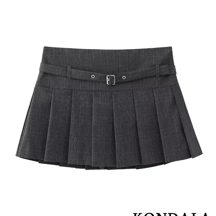 Vintage Casual Chic Women Skirt Solid Short Zipper Straight Short Skirt New Fashion Autumn Holiday Mini Skirt