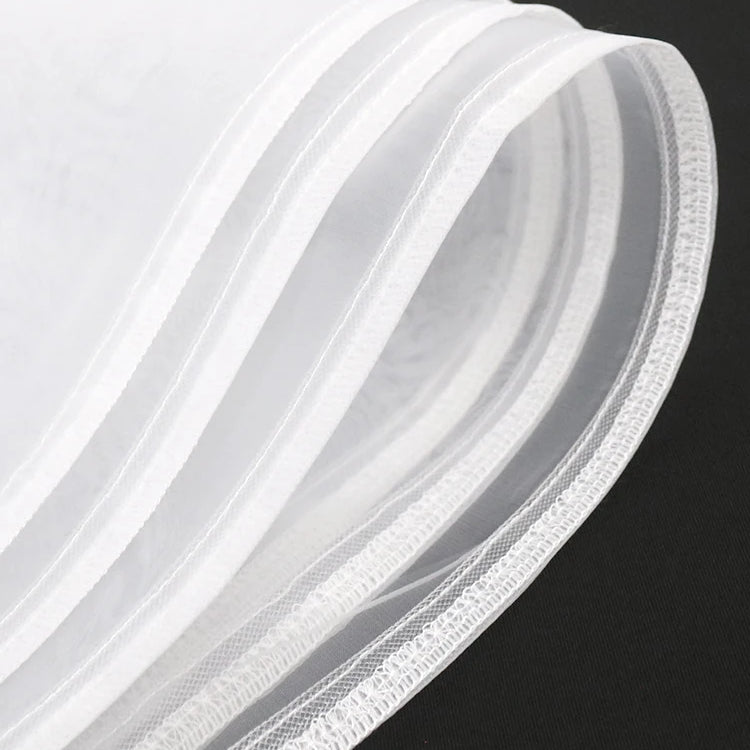 Plus Size 4XL Loose Dresses for Women White O Neck Mesh Tierred Robes Flare Sleeve Mini Gowns Party Event Occasion Outfits Fall