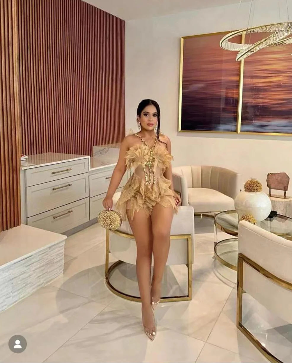 New White Color Women Sexy Off the Shoulder Hlater Bodycon Mini Dress Crystal Nightclub Party Celebrate Birthday Dress