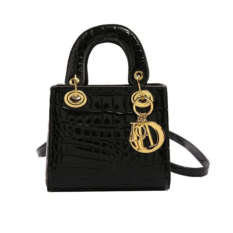 Luxury Brand Women's Leather Messenger Bag For Ladies - Popular Classic Elegant Shoulder Handbag Fashion Item