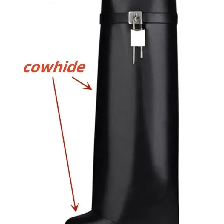 European and American Metal Lock Fasteners for High Tube Skirts, Boot Slopes, Leg Sleeves, Knee Length Boots, Platform Boots