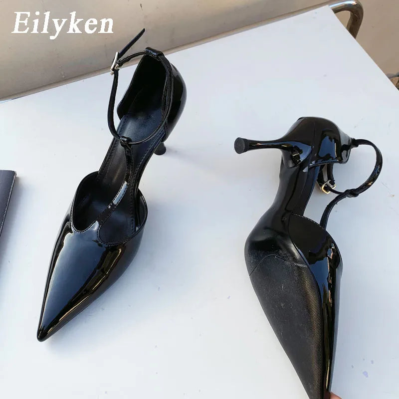 Eilyken Spring Autumn Brand Women Pumps Shoes Fashion Pointed Toe Ladies Elegant Hollow Out Sandals Zapatilla De Muje
