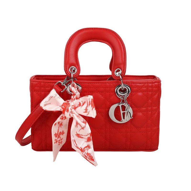 Fashion Women's Leather Classic Crossbody Handbag Elegant Designer Luxury Shoulder Tote Bag For Daily Looks