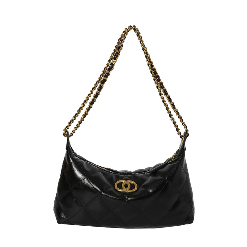 Luxury Leather Shoulder Bag For Women Elegant Classic Design By Famous Designer Popular Choice Spacious And Stylish