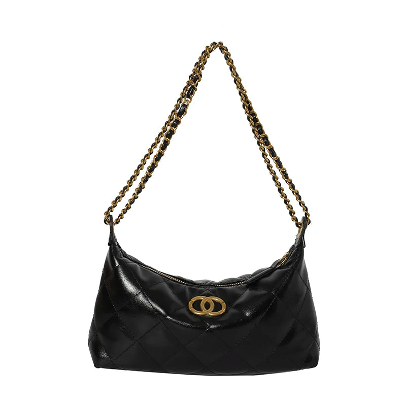 Luxury Leather Shoulder Bag For Women Elegant Classic Design By Famous Designer Popular Choice Spacious And Stylish