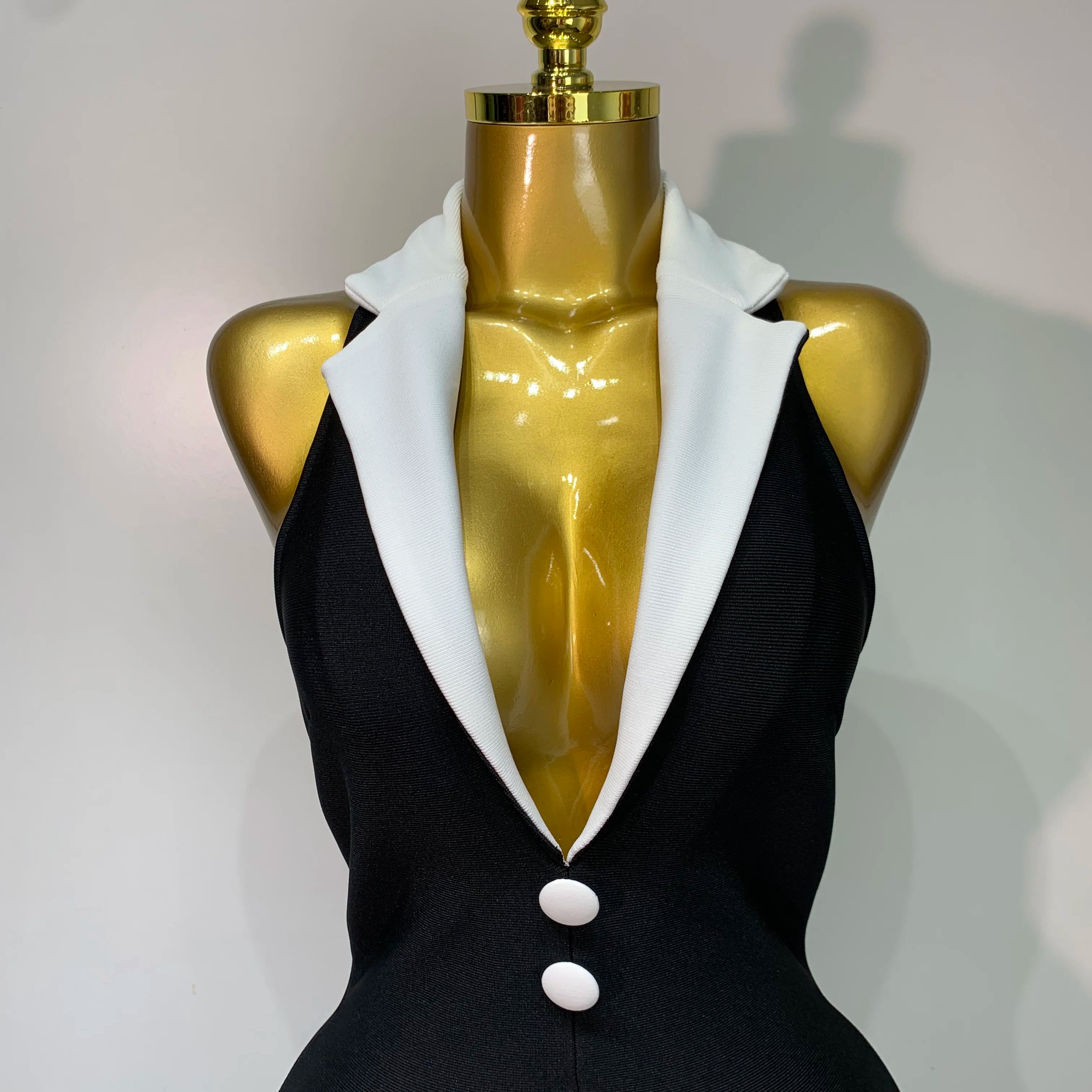 Sexy Halter Backless Maxi Dress For Women Celebrity Elegant Gown Sleeveless Bodycon Club Birthday Evening Party Wedding Dresses