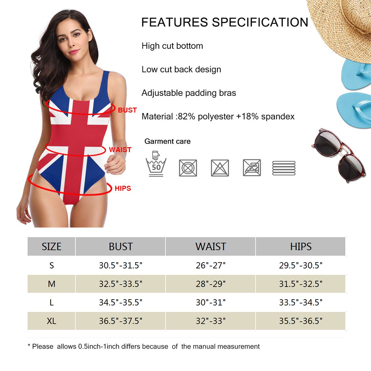 United Kingdom Flag Exotic Bikinis Women Swimsuit Low Waist Swimsuit Women swimming bathing suit SwimSuit M3