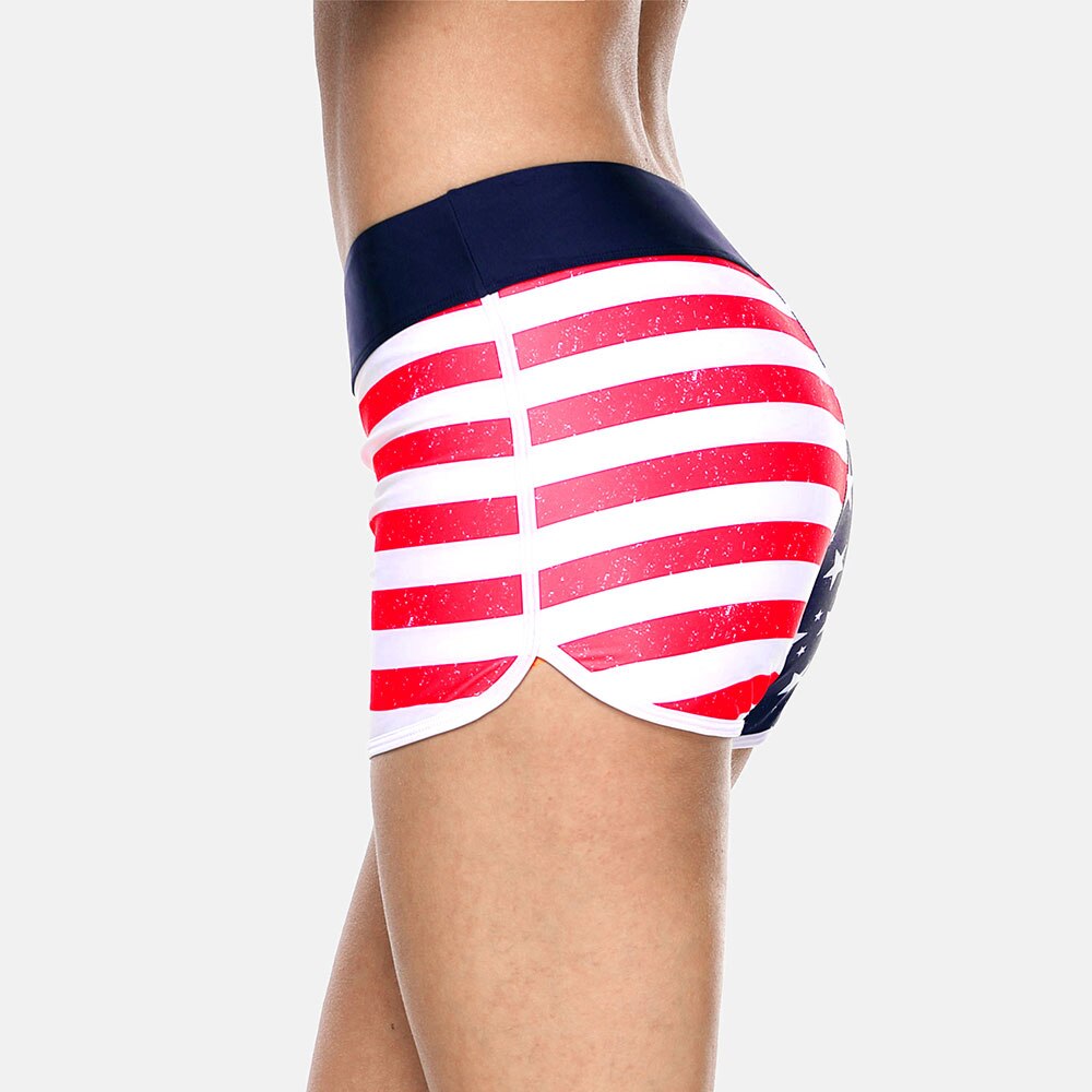 Women Swimshorts American Flag Beach Shorts Swimwear Briefs Man Swimsuits Trunks Sea Short Bottoms
