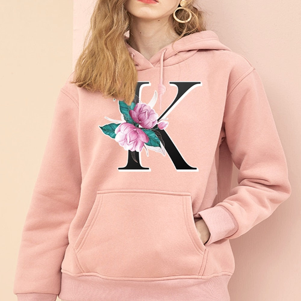 Hoodie Sweatshirts Women Pullover Harajuku Tracksuit Girl Hoodie Streetwear Casual Fashion Clothes 2whitemarbleK