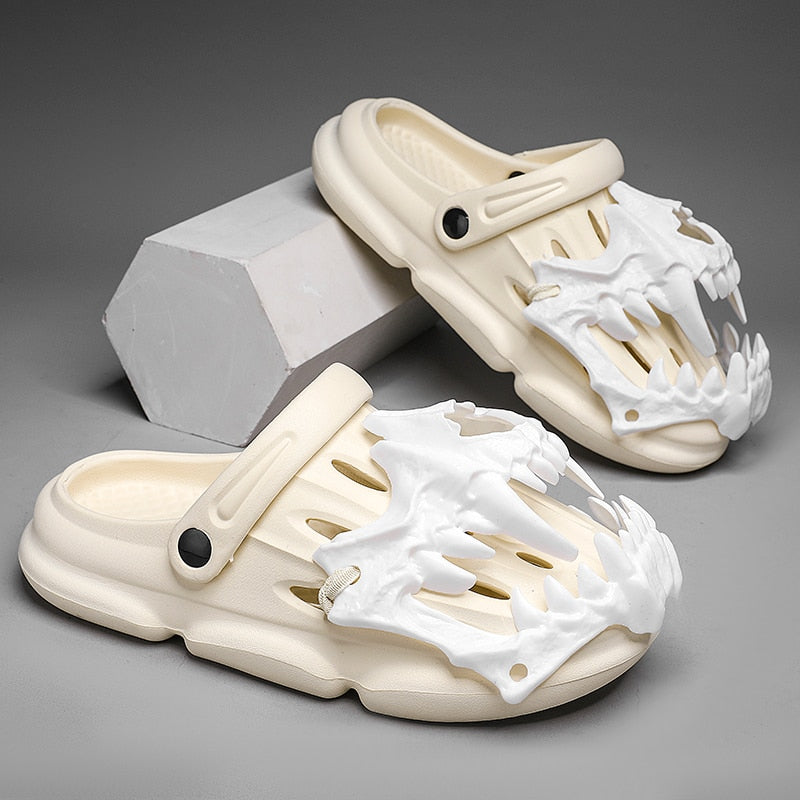 Women Men Sandals Light EVA Men's Casual Shoes Hole Shoes Clogs Lovers Home Garden Outdoor Male Beach Flat Slippers