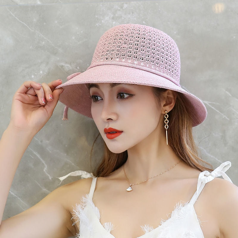 Cool Women Bucket Hats Female New Summer Korean Fahsion Sunscreen Fisherman Cap Outdoor Beach Sun Cap Hat For Women