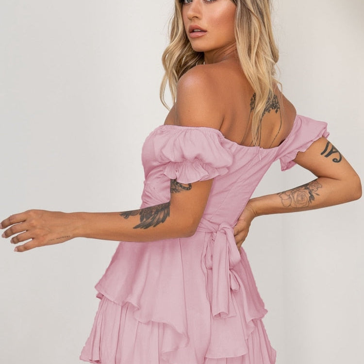 New Jumpsuit Solid Color Casual Summer Women's Short Pants