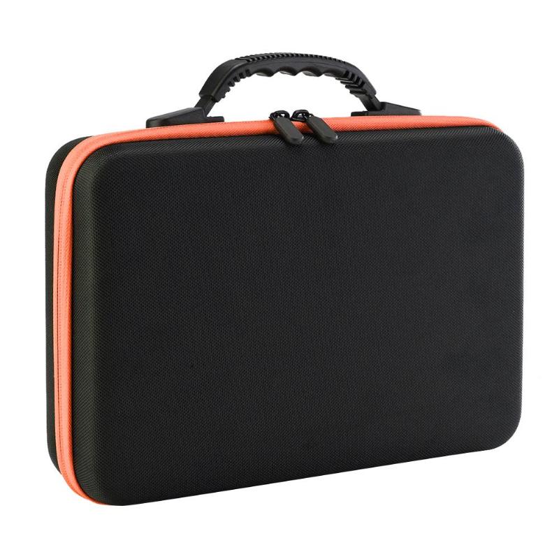 7/12/30/60/120 Slots Essential Oil Case Nail Polish Portable Storage Bag Perfume Oil Essential Oil Box Travel Carrying Holder Orange