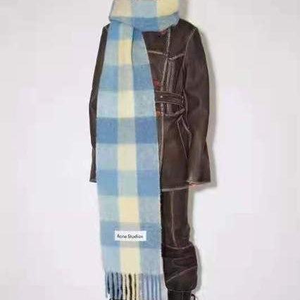 New Scarf Autumn and Winter Multicolor Thickened Plaid Scarf The Same Length Warm Shawl For Men and Women Scarves 9