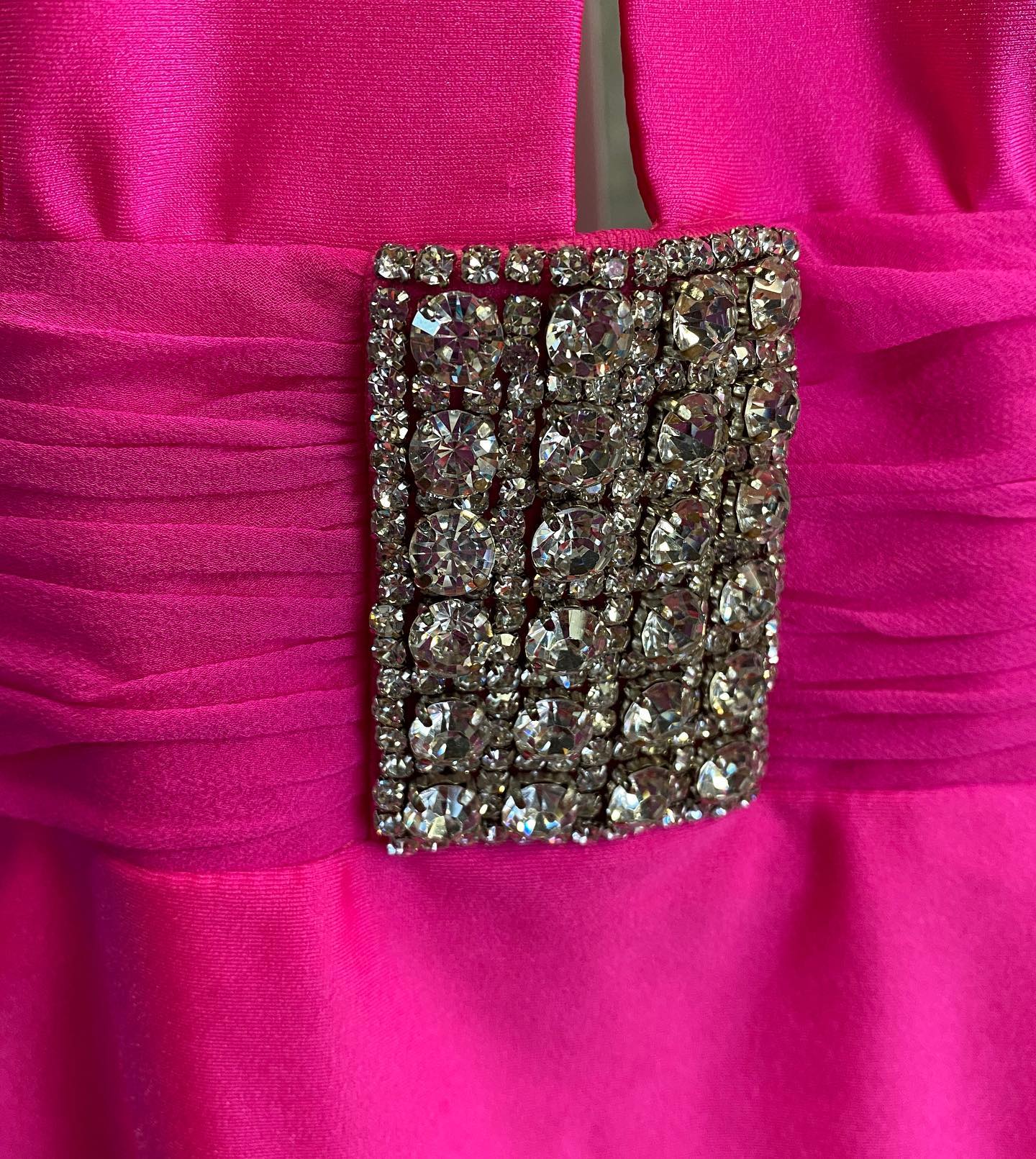 Halter Mini Cocktail NYE Dress Lady New Year Formal Event Party Gown Draped Crepe Sexy Club Night Wear Graduation Hoco Gala fuchsia