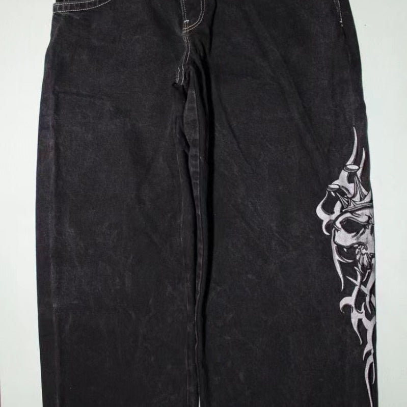 Pocket Solid Color Overalls Jeans Women's Y2K Street Retro Loose Wide-Leg Overalls Couple Casual Joker Mopping Jeans Pants Women 1 6