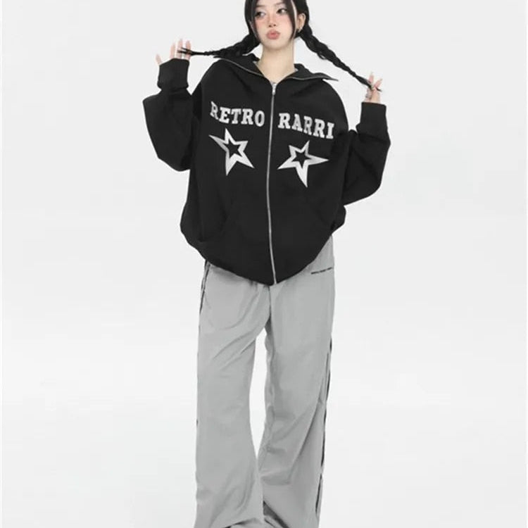 Y2K Women Streetwear Techwear Cargo Korean Harajuku Parachute Track Pants Men Tech Sweatpants Wide Leg Joggers Trousers Clothes