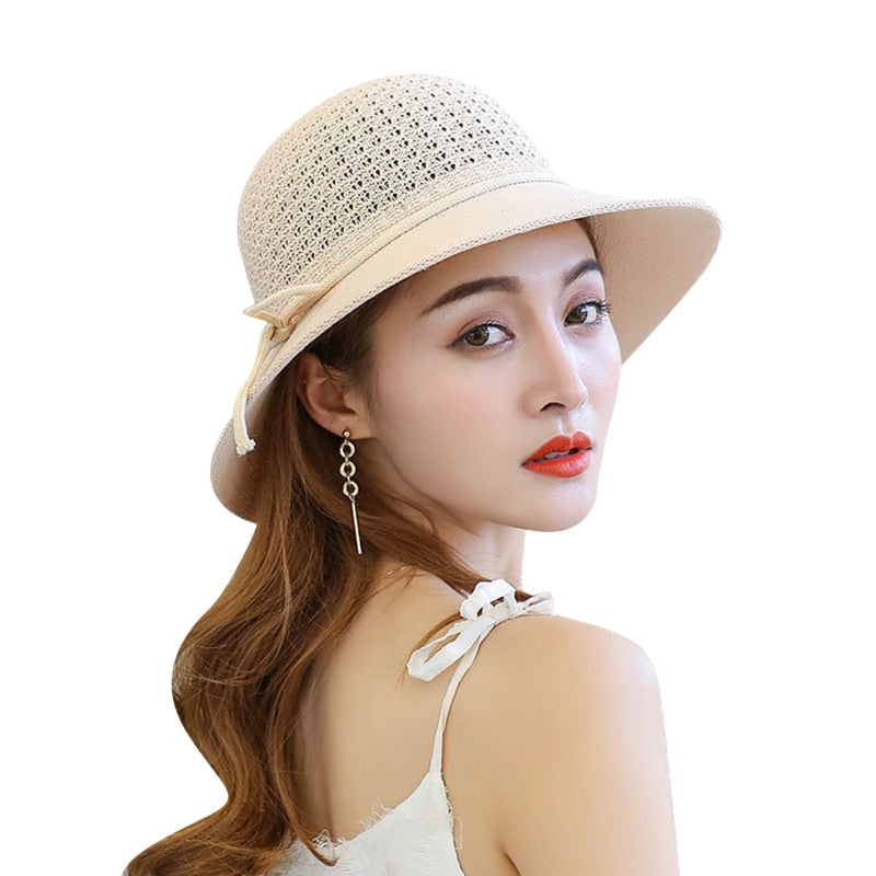 Cool Women Bucket Hats Female New Summer Korean Fahsion Sunscreen Fisherman Cap Outdoor Beach Sun Cap Hat For Women Dark Pink