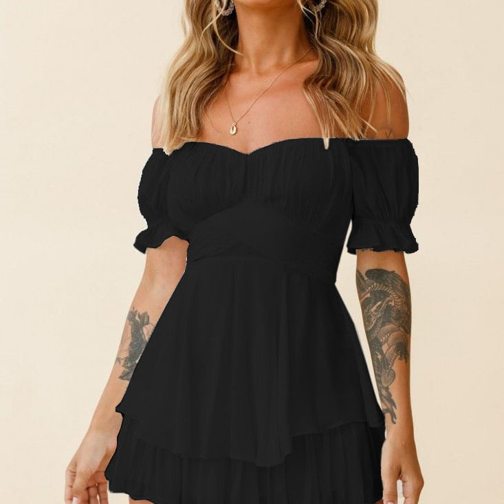 New Jumpsuit Solid Color Casual Summer Women's Short Pants black