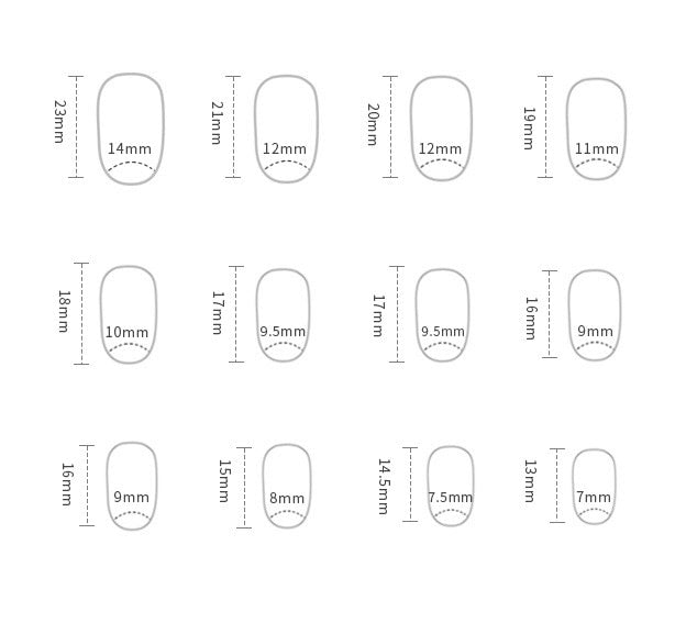 Halloween Press on Fake Nail Set Art Black French Tip Full Cover Coffin Acrylic Short Press-on Pressure False Nails Tips 24pcs