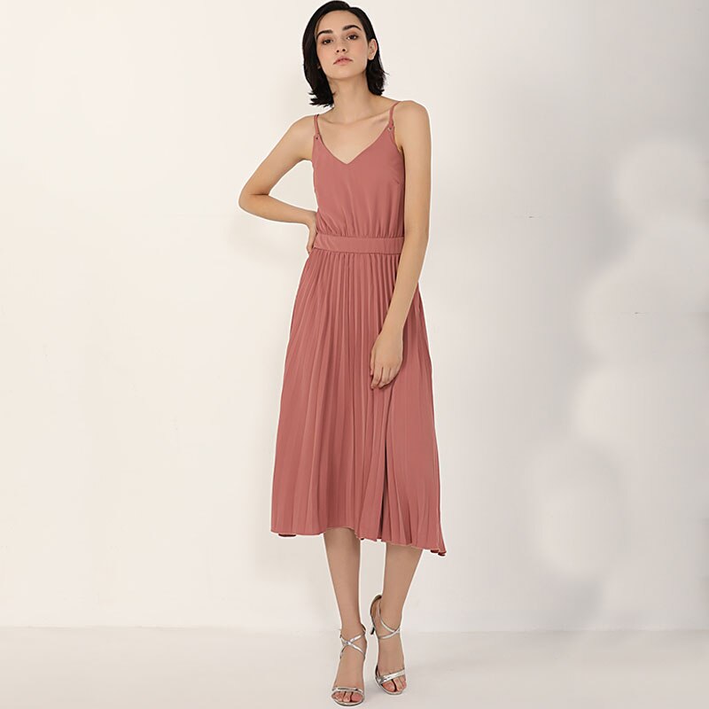 Women Fashion Sling V Neck Long Dress Droopy Big Hem Backless Sexy Party Prom Club Belt Back Zipper Elegant Female Dresses 2XL