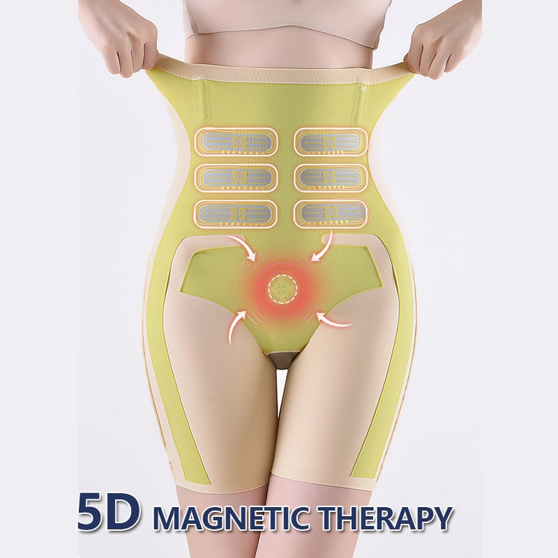 Flarixa 5D Levitation High Waist Hip Lift Women Shapewear Shorts Thin Slim Fit Yoga Boxer Seamless Flat Belly Safety Pants M-2XL