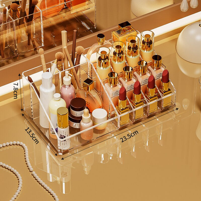 Large capacity, multiple combinations, nail jewelrystorage box, transparent multi-layer nail box, classified drawer, jewelry box Clear