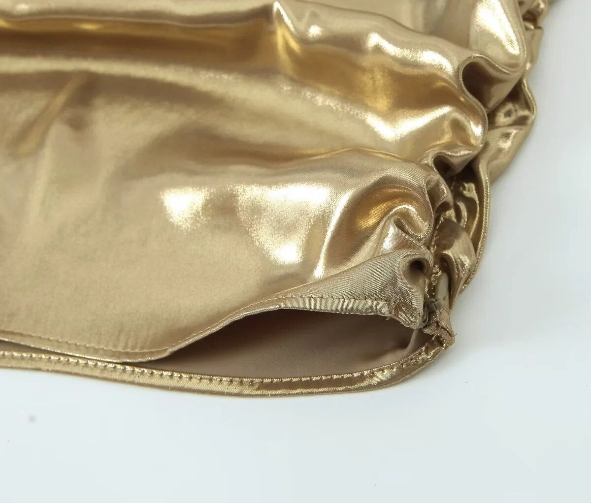 Women Metallic Glitter Hanging Neck Crop Top Y2K Fashion Sleeveless Ruched Top Summer Sexy Backless Slim Tops