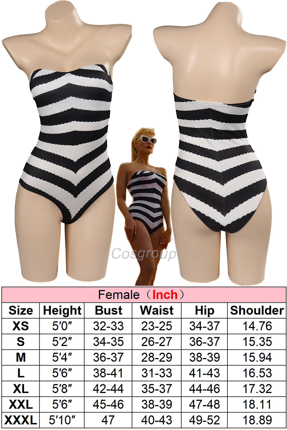 Margot Cosplay Kawaii Pink Plaid Dress Women Costume Movie Barbei Roleplay Fantasia Halloween Party Clothes For Disguise Style D