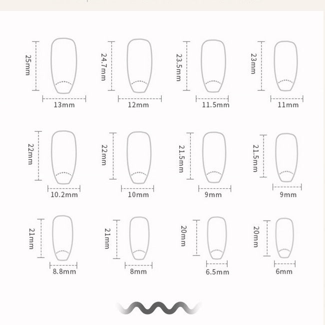 Y2k Fake Black Nail Long Ballet Reusable Adhesive Acrylic Press on set Nails Dark Acrylic Artificial False Nails Arts Tips 24pcs