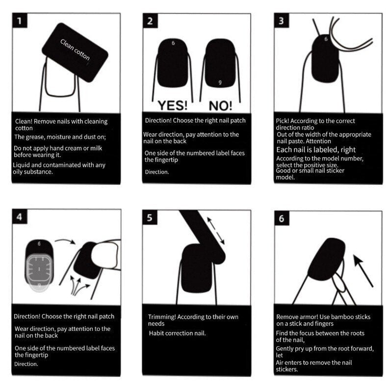 Cute Kawaii Korean Wearable Artificial Nails Handmade French False Tips Short Oval Cover Manicuree Decoration Press On Nails