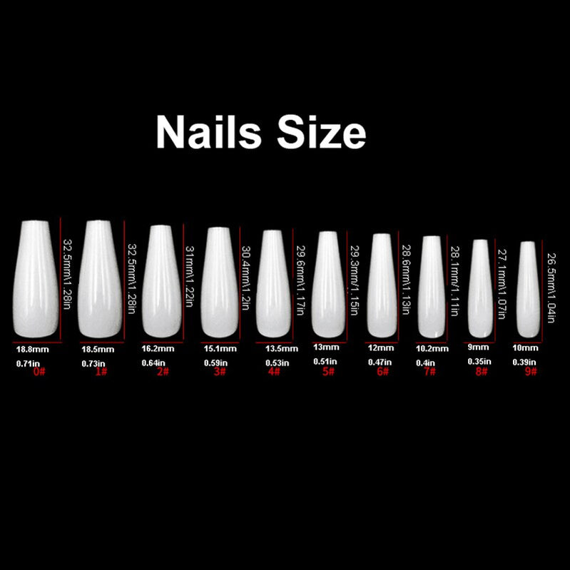 3D nude pink strobe fake nails accessories long french coffin tips with glitter diamond faux ongles press on false nail supplies